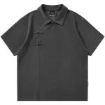 Унисекс поло CLOT, серый - фото