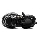 Кроссовки унисекс с низким верхом Eblan, цвет Black/Silver - фото 5