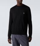 Свитер из чистой шерсти Prada, Nero - фото 3