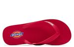 Шлепанцы унисекс красные Dickies - фото 3