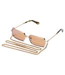 Солнцезащитные очки Marc Jacobs, золотой - фото