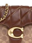 Coach сумка на плечо Tabby, коричневый - фото 6