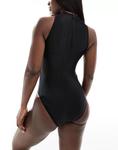 Черный женский купальник Speedo Hydrasuit - фото 4