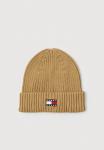 Шапка Tommy Jeans HERITAGE CORE, Dark Dune/Beige - фото