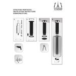 Дозатор для мыла из нержавеющей стали Vizio, черный - фото 4