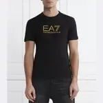 Футболка стандартного кроя Ea7, черный - фото