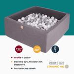 Сухой детский бассейн MeowBaby Square 110x1 - фото 3