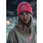 Шапочка Watts Piano Beanie Neon Pink - фото 3