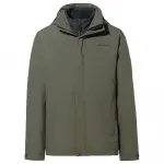 Куртка VAUDE Caserina 3in1, зеленый - фото 3