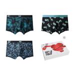 Комплект мужских трусов подарочный набор Lee, зеленый - фото 10