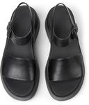 Сандалии с ремешками CAMPER Tasha, Black - фото 2