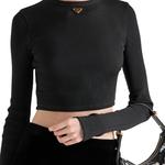 PRADA SS25 Вязаный свитер Women's Black - фото 6