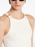 Топ без рукавов Courrèges, белый - фото 5