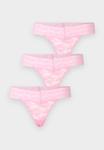 Стринги BRIEF THONG 3 PACK Lindex, светло-розовый - фото 6