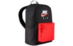 Сумка air heritage logo backpack 'black red' Nike, черный - фото 3