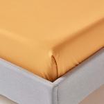 Простыня Homescapes, 240x300 см, желтый - фото 3