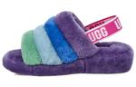 FLUFF YEAH Слайд женский Rainbow Ugg - фото