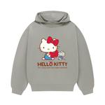 Худи HelloKitty Hello Kitty SS25 Unisex Sanrio, серый - фото