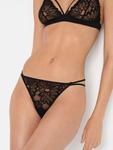 Стринги LSCN by LASCANA Thong, черный - фото 2