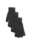 Перчатки North Bend NBZOE U 3 PACK, Dark Grey Melange/Grey - фото
