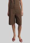 Шорты Mango, коричневый - фото
