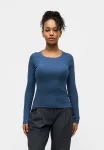 Топ с длинными рукавами Even&Odd, Dark Blue - фото