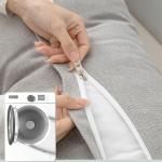 Треугольная подушка COZMAX для чтения в постели, красная - фото 4