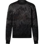 Дамокамуфляж джерси пуловер LOUIS VUITTON, черный - фото 3