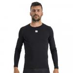 Базовый слой с длинным рукавом Sportful Merino Layer Tee, черный - фото