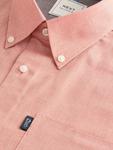 Рубашка на пуговицах классического кроя Next, розовый - фото 2