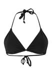 Верх бикини Шеррилл в стильном треугольном стиле с завязками Endurance Athlecia, черный - фото