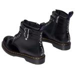 Ботинки Dr. Martens x Wednesday 1460 Velvet Boots 'Black' - фото 4