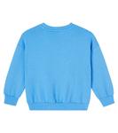 Хлопковый джерси свитшот с принтом Mini Rodini, Blue - фото 3