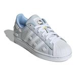 Кроссовки Adidas Hello Kitty X Superstar J 'Embroidered Clouds', синий - фото 3