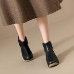 Ботильоны женские Zhr, бежевый - фото 12