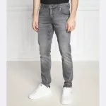 Супероблегающие джинсы Chris Guess, серый - фото