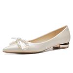 Ainer-cat Ainer cat Casual Single Shoes 2.5cm Women's Apricot - фото
