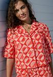 Блуза Next Button-down blouse, Red/Pink/Red - фото 4