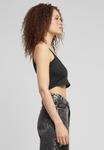 Топ SMALL SIGNATURE ESSENTIAL CROP Karl Kani, цвет black - фото 4