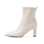 COMELY Ботинки женские Ecru/Silver/Black - фото