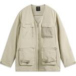 Куртка утепленная LiNing CF Tracing Unisex Скальный серый, Известковая серая - фото 2