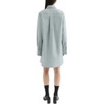 Хлопковое поло-платье JIL SANDER, светло-голубой - фото 4