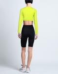 Кроп-топ Msgm, лаймовый - фото 3