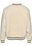 Бомбер Chaquetas Karl Kani OG TEDDY COLLEGE, кремовый - фото 9