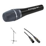 Ручной микрофон Sennheiser e 965 Handheld Condenser Microphone Kit with Tripod - фото