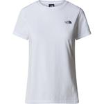 Футболка ws/s simple dome tee The North Face, белый - фото