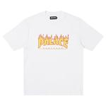 Футболка Palace x Thrasher  'White', белый - фото