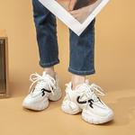 Кроссовки La Chapelle Chunky Sneakers Women's Low-top, белый/черный - фото 29