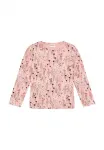 Топ с длинными рукавами Minymo, Silver Pink - фото