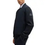 Бомбер на молнии HUGO BOSS, темно-синий - фото 8